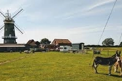 Visit the historic Birchmill Windmill, a charming Norfolk landmark and a great day trip from Hays Wood Retreat.